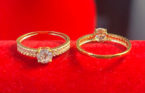 ENGAGEMENT RING WITH STONE