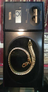 18K SNAKE BRACELET 7MM