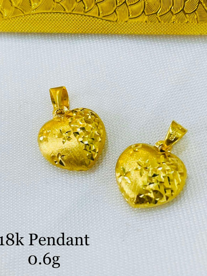 HEART PENDANT 12MM
