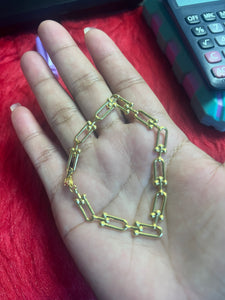 FLAT HARDWARE BRACELET SIZE 7