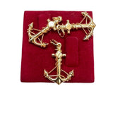 18K ANCHOR PENDANT