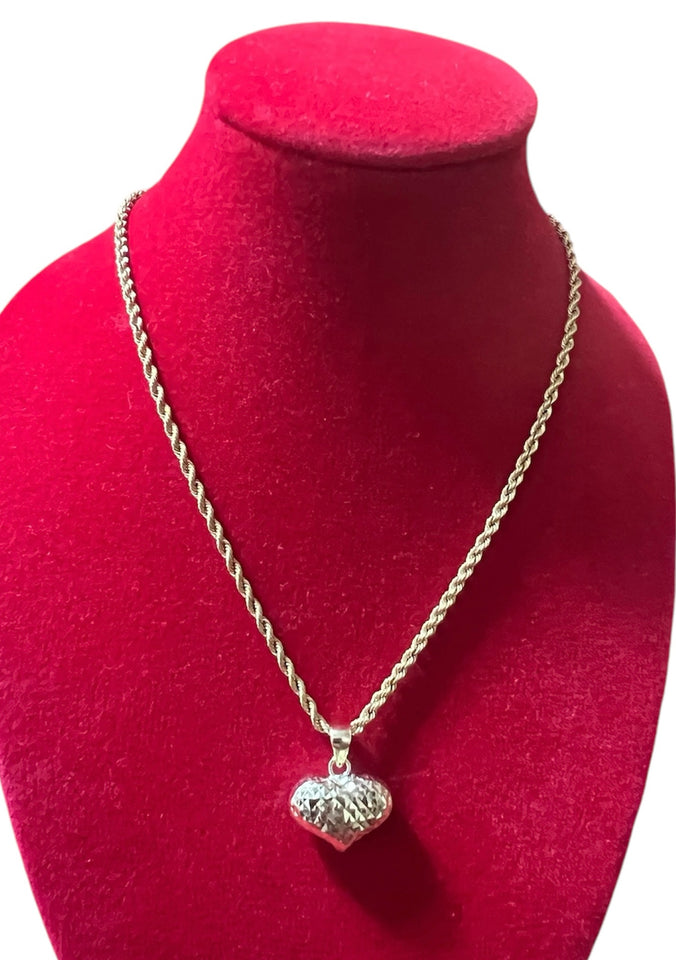 18K ROPE NECKLACE SIZE 20