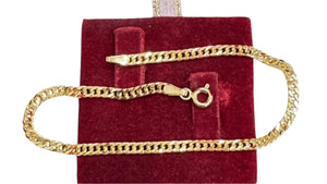 18K JAPAN STYLE BRACELET 7.5